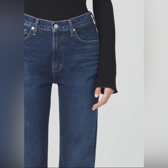 Citizens of Humanity  Daphne Straight Leg Denim Jeans | Size 24 - Picture 4 of 11